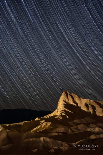 Star Trails Over Manly Beacon : Michael Frye Photography