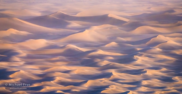 9. Dunes in a sandstorm, Death Valley NP, CA, USA