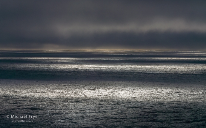 29. Sunlight on the Pacific Ocean, Oregon Coast, USA