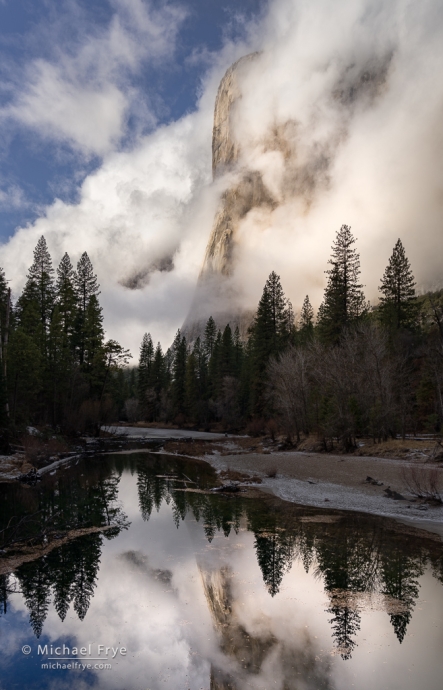 39. Clearing storm, El Capitan, Yosemite NP, CA, USA