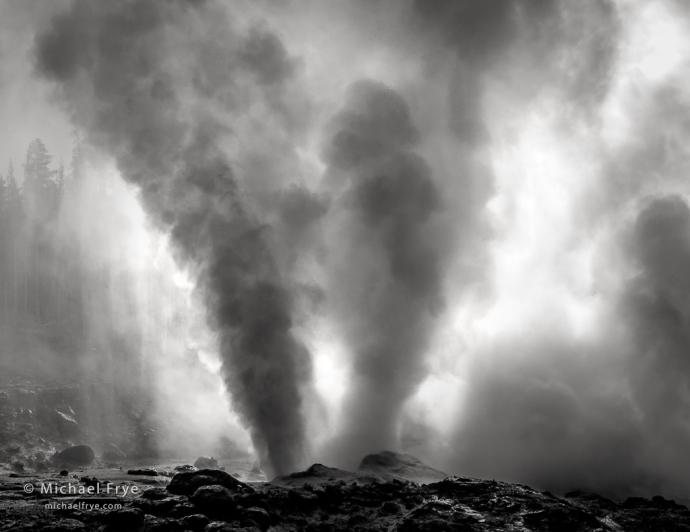 23. Steamboat Geyser, Yellowstone NP, WY, USA