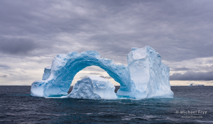 Ice arch, Antarctica